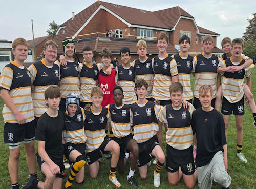 Image of boys' U15s team