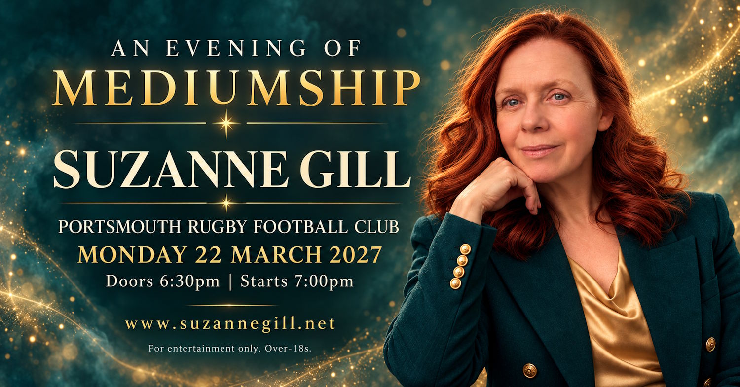An Evening Of Mediumship with Suzanne Gill - Monday March 22nd 2027